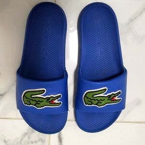 Lacoste Mens slides Sandals sz 8